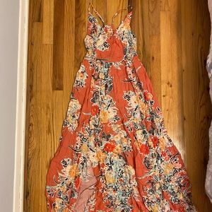 Free People Floral Maxi Dress